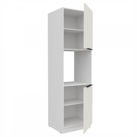 Słupek do zabudowy piekarnika 60 cm biały AURO 60 DP-210 2F